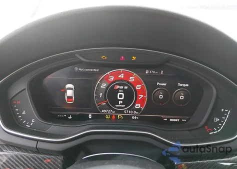 2019 Audi Rs 5 2.9T z USA, uszkodzony, nr VIN WUABWCF58KA902343